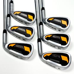 Wilson Ultra Blk Iron Set 5-PW Regular Flex Steel Shafts Men’s Flex Excellent RH