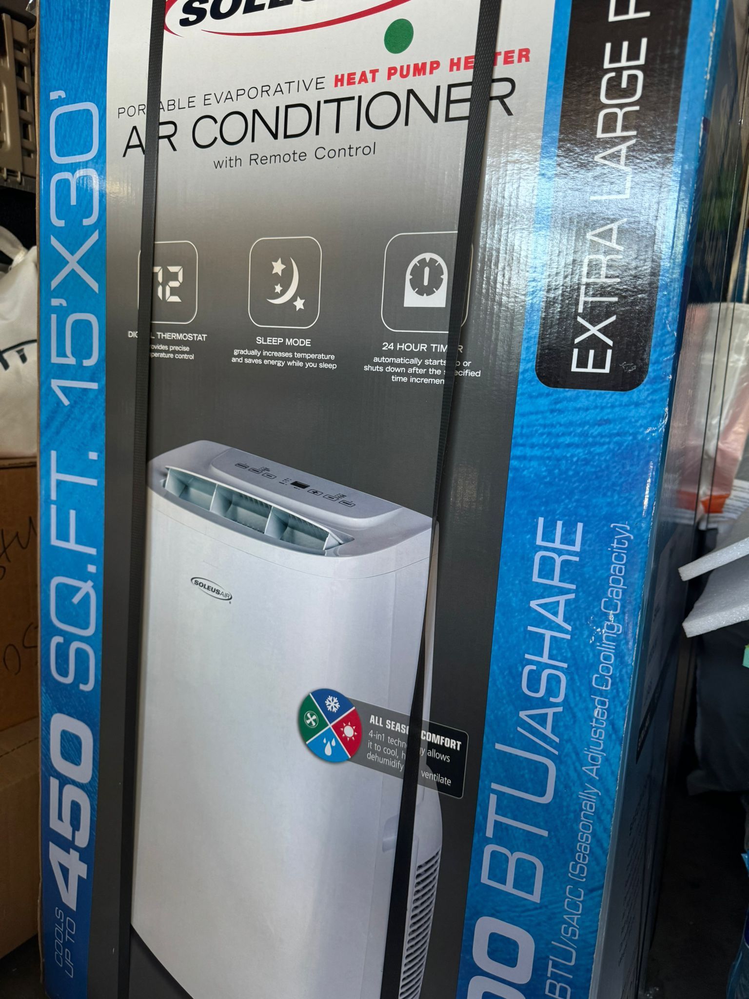 Brand new 14000 btu portable air conditioner, ac