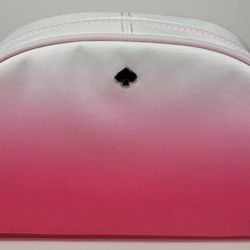 Kate Spade Jae Medium Dome Cosmetic Bag Radiant Pink NWT
