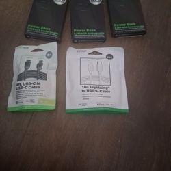 Portable chargers phone chargers