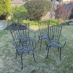 Wrought Iron Chairs