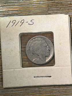 1919-S Buffalo Nickel US Coin