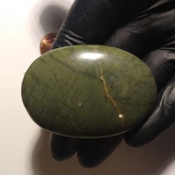 serpentine palm stone 