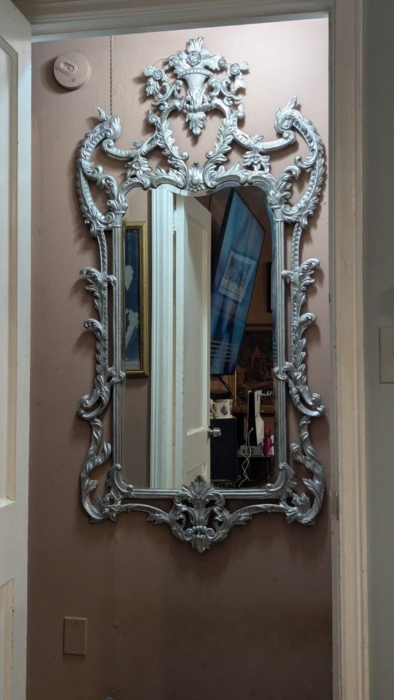 Antique Beveled Mirror