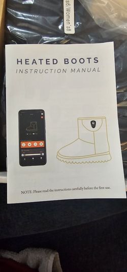 Heating boots app controlled