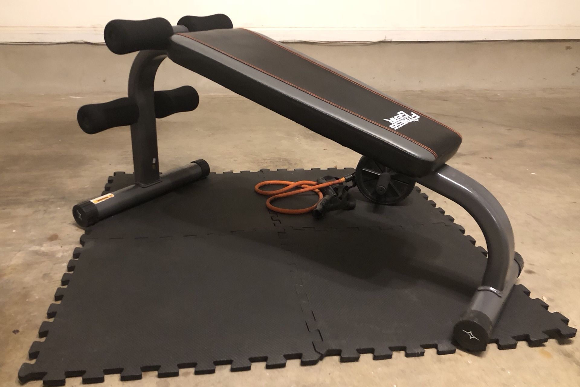 Ab Weight Bench Fitness Gear Decline For Sale Core Abs Mat