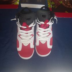Jordan Carmine 6's size 7