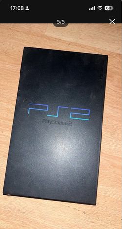 PlayStation 2 with controllers