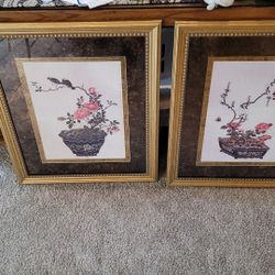 Matching decorative prints