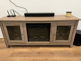 Entertainment Center with Fire Place