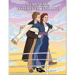 Titanic Love Greeting Card 