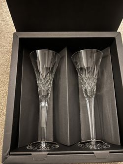 Waterford Crystal Flutes - Pair