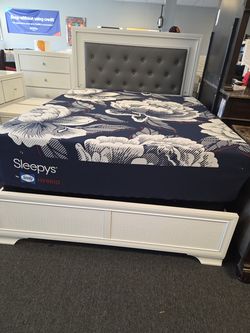 Colchon Qn Sealy Hybrido 14"