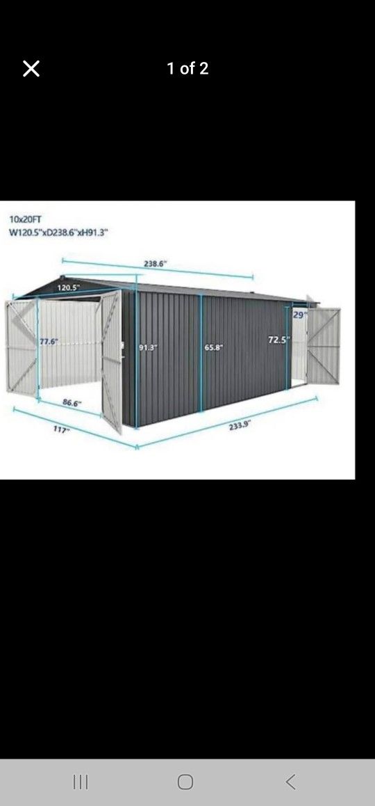 10x20 Metal Building