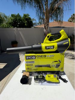 Ryobione HP 510 CFM whisper brushless blower kit