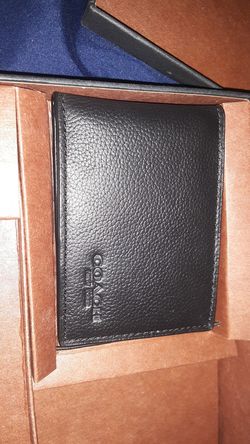 Coach card holder small wallet