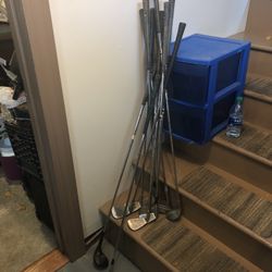 Assorted Golf Clubs