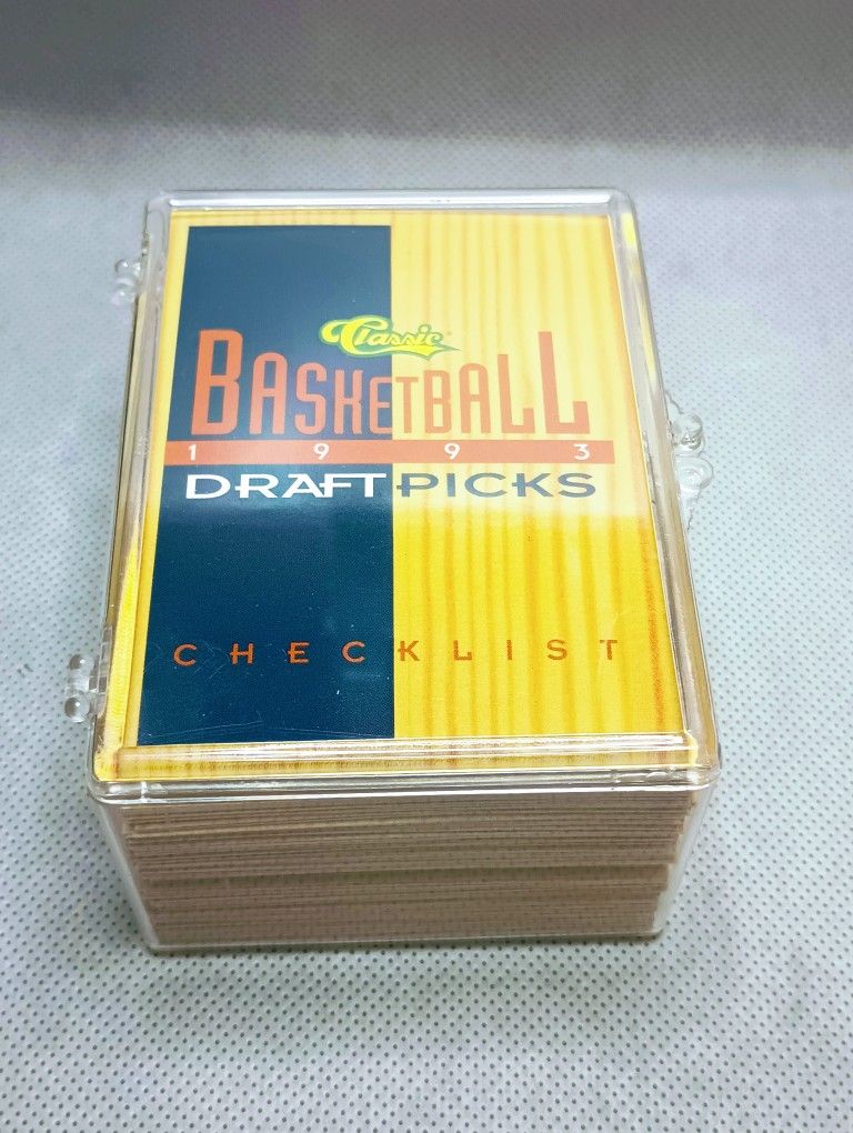 1993 Classic NBA Draft Picks Complete Set 1-110 Shaq RC Webber Anfernee Hardaway
