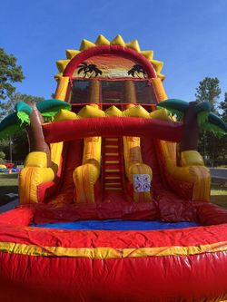 Double Lane Water Slide