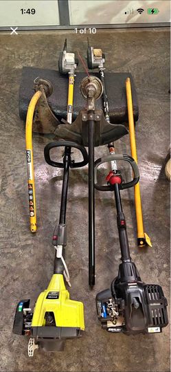 Ryobi/Craftman Pole Saws + 3 ft Extension + weedeater attachments