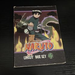 Naruto Uncut DVD Boxset 4