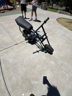 Modded mini bike after market parts