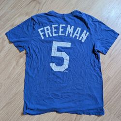 Dodgers Freddie Freeman Small Nike Tshirt