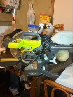 Ryobi sliding compound miter saw