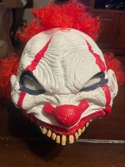 Scary Clown Halloween Latex Mask