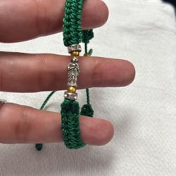 San Judas Green Bracelet 