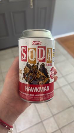 Adam Hawkman Vinyl Soda Figure  $5