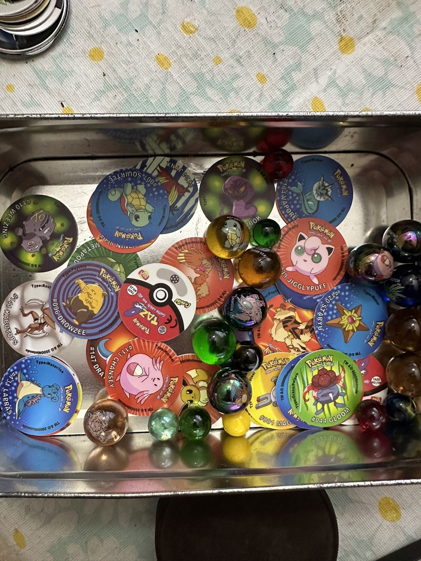 Tazos Pokémon Pogs 