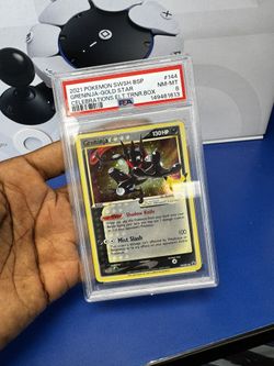 2021 Pokemon SWSH Greninja Gold Star Celebrations