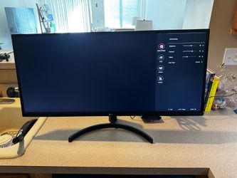 LG 34” monitor 2560 x 1080
