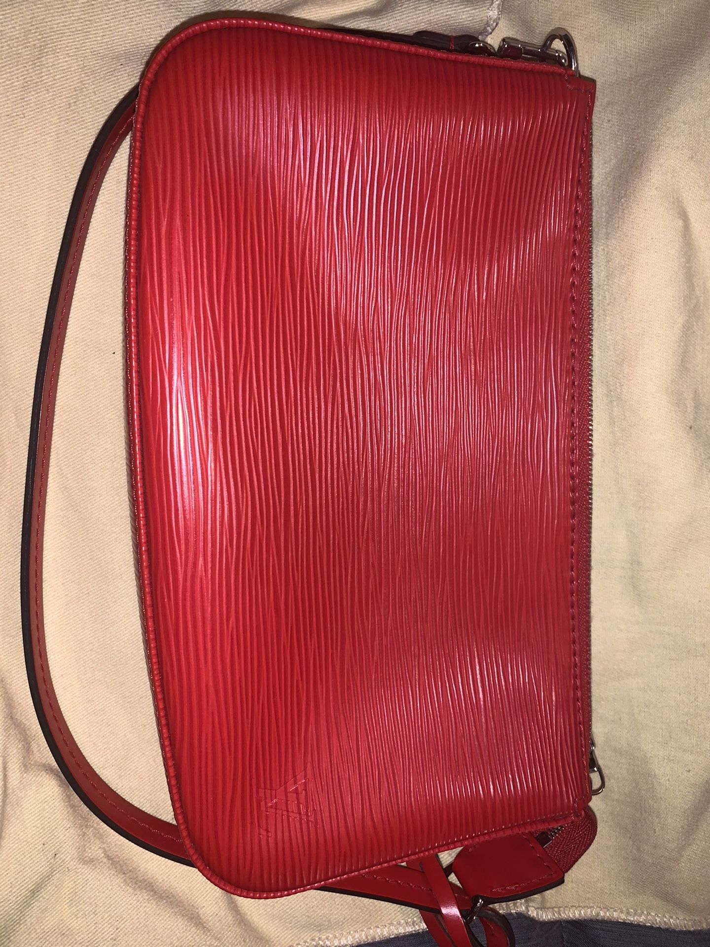 Louis Vuitton LV Epi Pochette Bag Purse