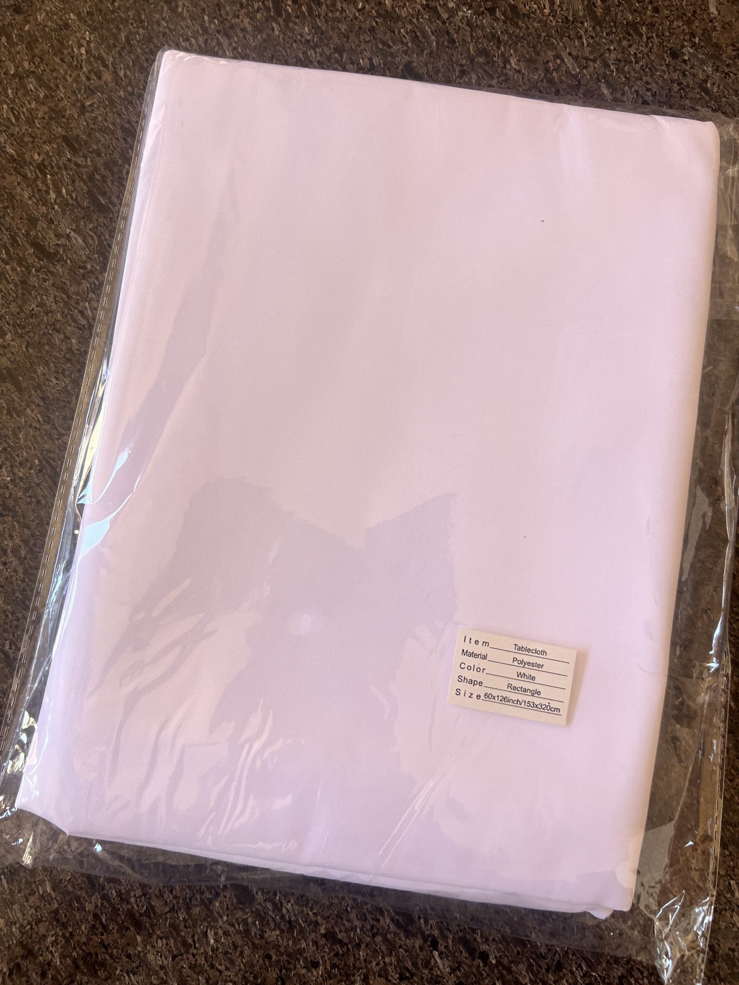 Table Cloths white
