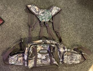 Rustic Ridge camouflage real tree outdoor shoulder waist pack