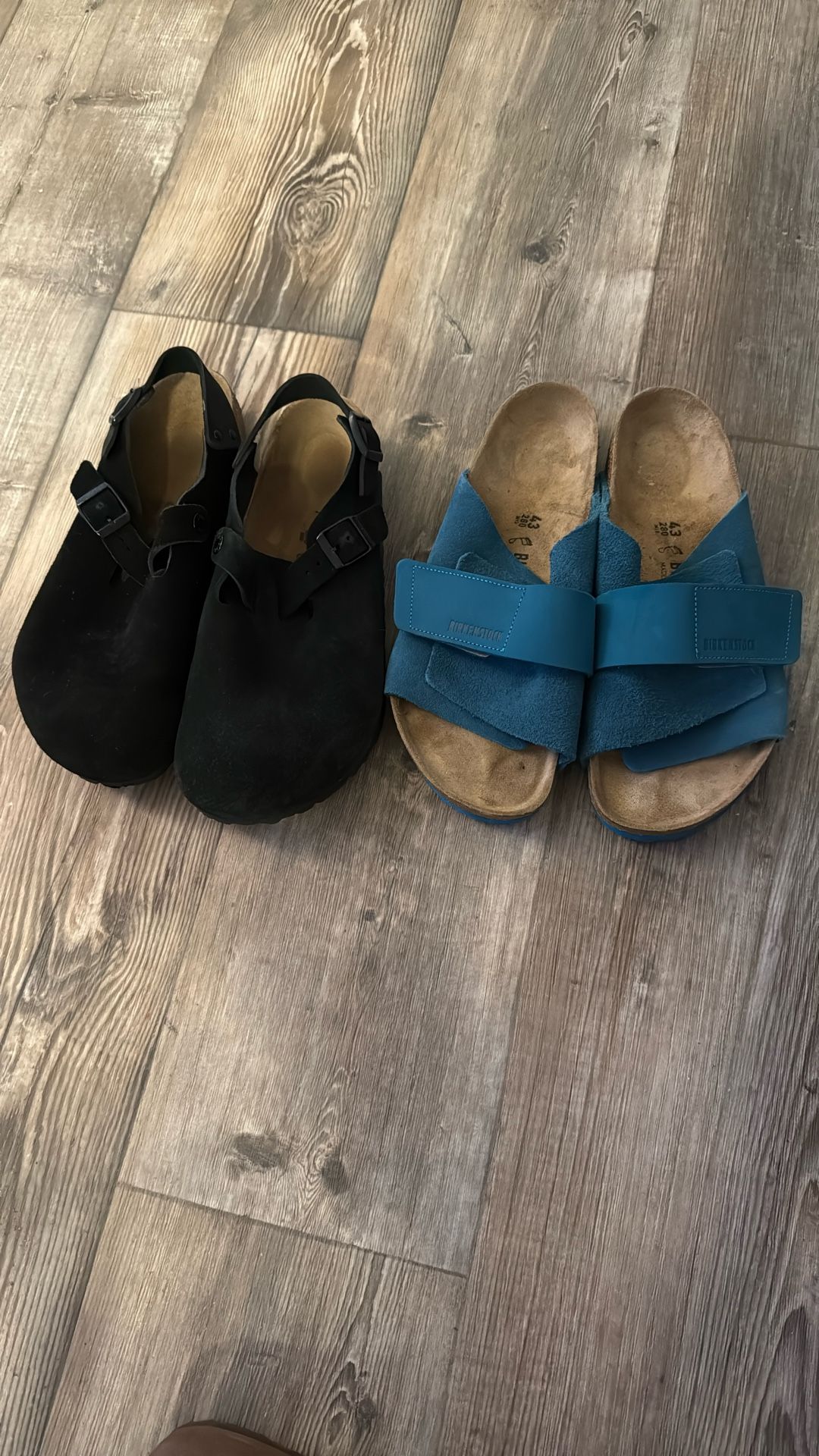 SUEDE BIRKENSTOCK BUNDLE (MEN) Size 43