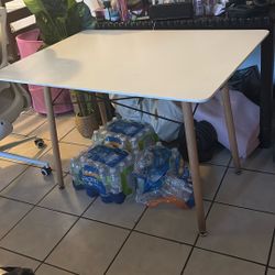 White Table