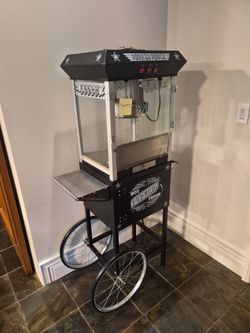 Paducah Popper Popcorn Machine with Cart
