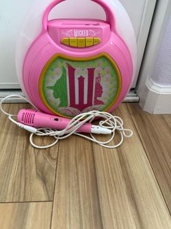 Wicked Karaoke Machine with Microphone