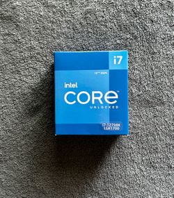 I7 12700k CPU