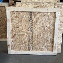4x4 Wooden Crates 