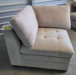 Tisdale Corner Chair, Beige
