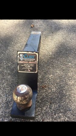Heavy duty trailer hitch 2 1/2 x 2 1/2 square