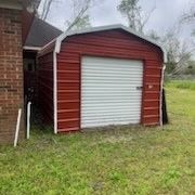 Used 10x12 Metal Portable Shed 