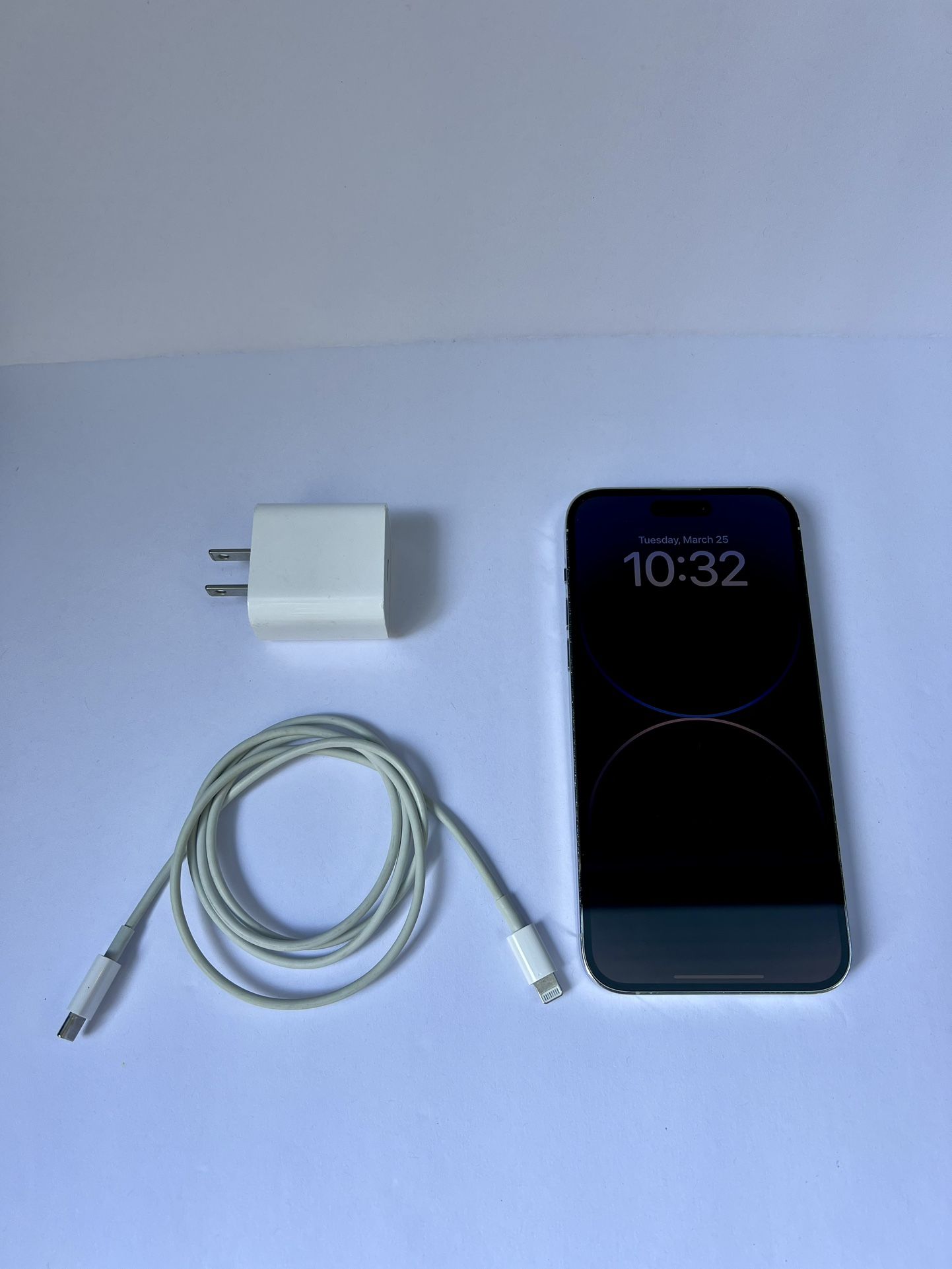 iPhone 14 Pro Max – 128GB – Silver – Unlocked – iCloud Unlocked – Great Condition
