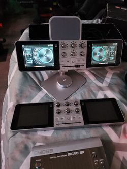 Monster GO DJ Portable Mixer Digital Turntable with LCD Touch Screen