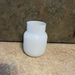 White, Glass Vases 33pc. $60