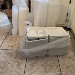 Desechable  Para Comida Rápida 